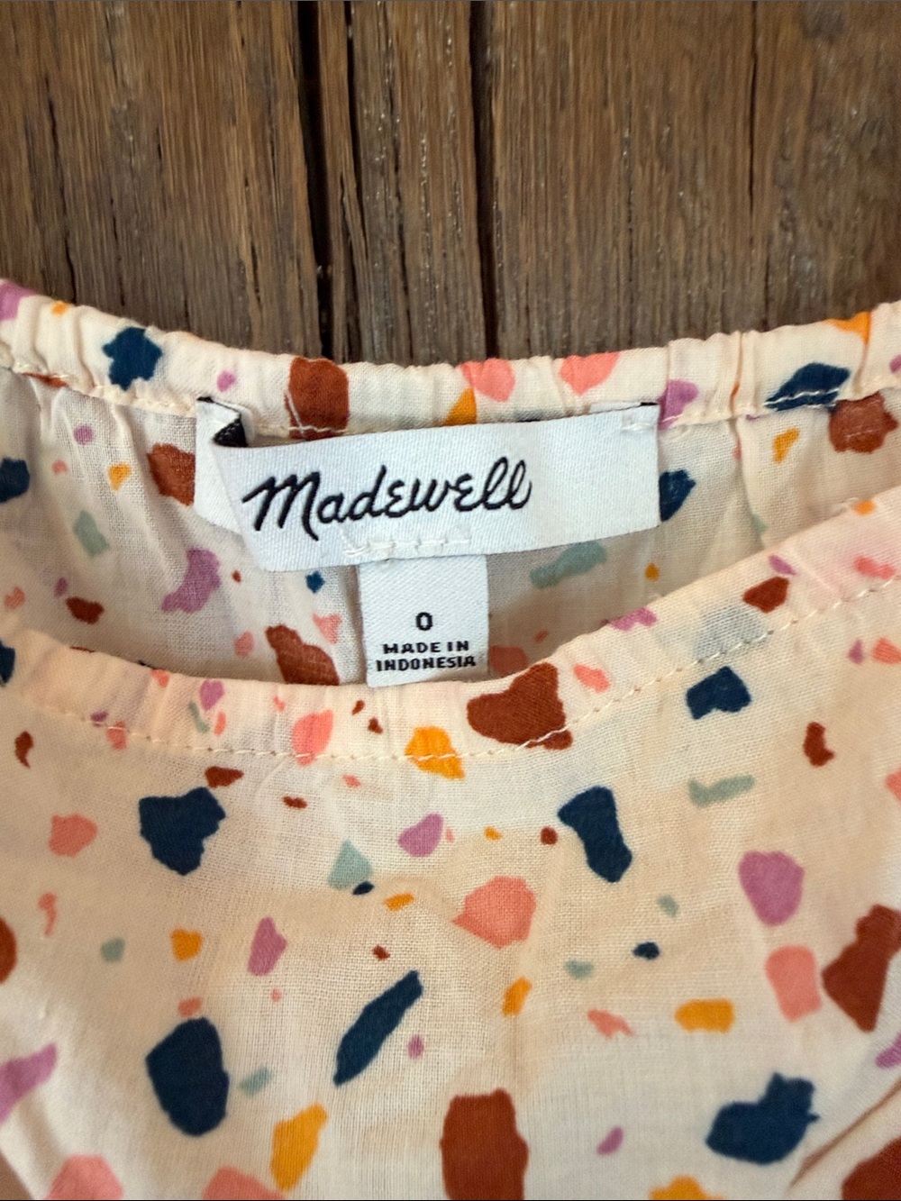 Madewell Size 0 Tie Front Cami Top - Picture 6 of 8